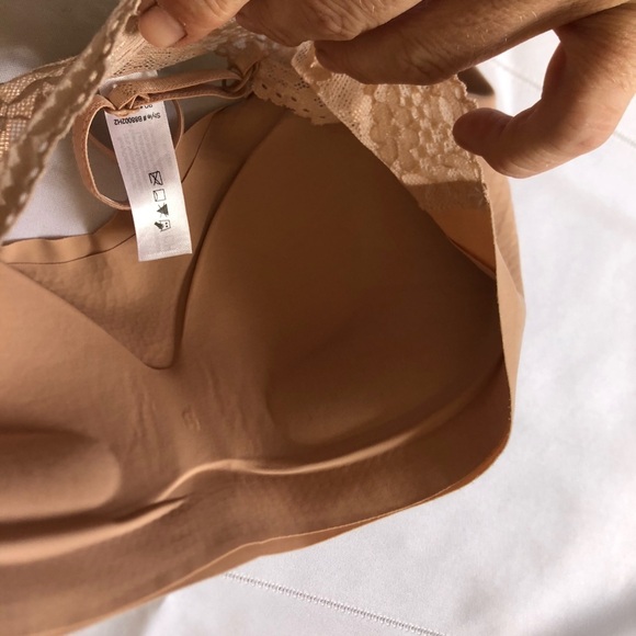 Sophie B Tan Bra with Lace Back - Picture 6 of 11